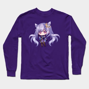 Keqing chibi Long Sleeve T-Shirt